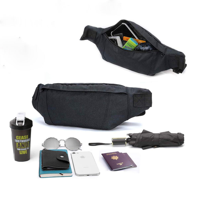 Water Resistant Lightweight Small Waist Pouch Carry Running Travelling Hiking