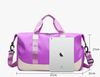 Waterproof Nylon High Quality Customized Large Garment Sport Gym Duffle Bag Oem Gym Bags for Men Duffel with Shoe Compartment