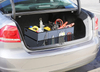 Sturdy Travel Grocery Storage Organizer in The Trunk of The Foldable 3-compartment Cargo Car Trunk Organizer