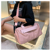Wholesale Custom Fashion Gym Duffel Bag Sports Duffel Bags Women Hand Bags With Shoes Storage Compartment Shoulder Belt