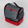 Costom Logo Promotional Double Deck Soft Insulated Cooler Bags Lightweight Leakproof Lunch Cooler Bag for Men Women