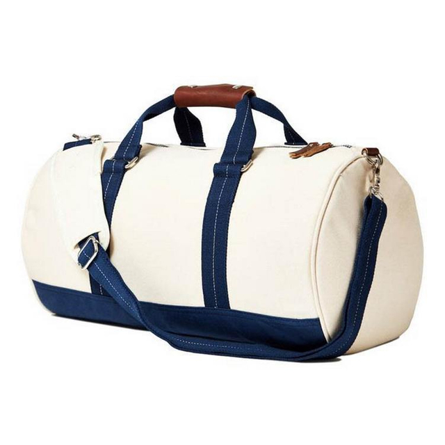 Large Gym Duffle Bag Custom Cotton Canvas Big Bag for Travel Factory Cheap Price Men's Traveling Bags