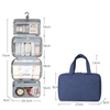 Factory Large Capacity Multifunction Direct Polyester 300D Portable With Stainless Hook Toiletry Kit Wash Gargle Bag