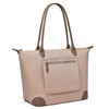 Fashion Leather Tote Bag for Women Large Lightweight Nylon Shoulder Handbags And Travel Work Women Bag