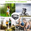 Men Leisure Outdoor Sport Running Belt Hydration Waist Pack Reflective Fits IPhone 6/7 Plus