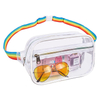 Clear Fanny Pack Wholesale Customize Logo Waterproof Clear Bag Waist Approved Clear Belt Bag Waist Bag