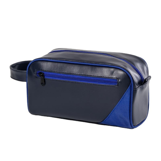 Large Capacity Men's Cosmetic Leather Toiletry Bag for Men Toiletry Bag Mens Pu Leather Travel Organizer
