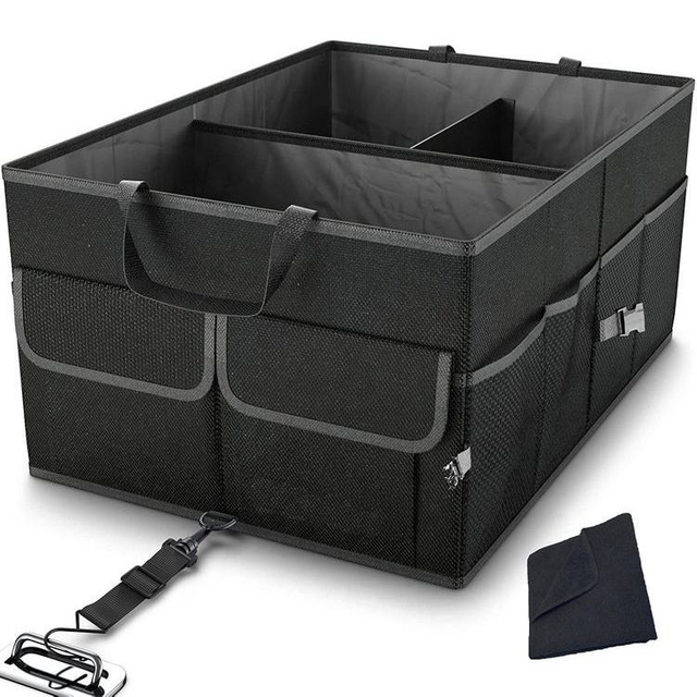 Collapsible Drive Auto Car Trunk Organizer Box Foldable Truck Organizer Box