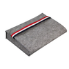 New Design Felt Webbing Closure Travel Document Passport Business Cards Holder Wallet