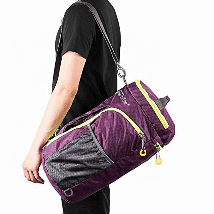 Factory customized durable gym sport rolling tote cute travel extra big duffle outdoor leisure pack travel bag weekend bag