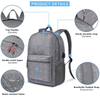 New RPET Recycled USB Charging Back Pack Laptop Travel Daypack Bookbags School Bags Backpacks