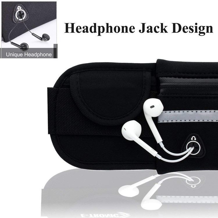 Outdoor Sports Running Jogging Waist Bag Lightweight Fanny Pack Waterproof Elastic Bum Bags