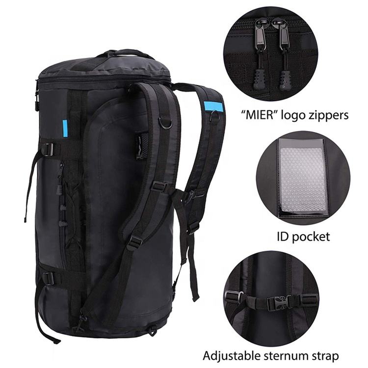 High Quality Duffel Bag with Secret Compartment/Waterproof Duffel Bag with Multifunctional Pockets
