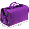 4 Parts Roll Up Female Make Up Bag Hanging Toilet Bag with Detachable PVC Pouch