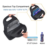 Two Layer Lunch Insulated Bag Double Compartment Can Food Tote Bulk Cooler Bag