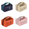 Toiletry Canvas Cosmetic Bag Private Label Top Handle Makeup Waterproof And Dust-proof Storage Make Up Bag