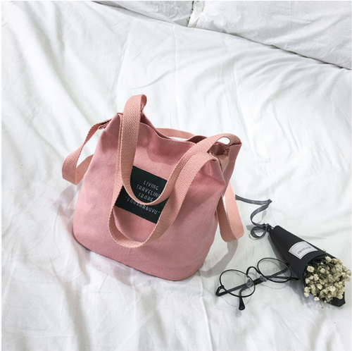 Canvas Leisure Travel Bag Crossbody Bag Women/tote bag
