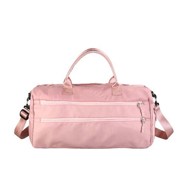 Large Capacity Nylon Waterproof Weekender Overnight Bag Custom Print Gym Sports Duffel Bag for Women And Man