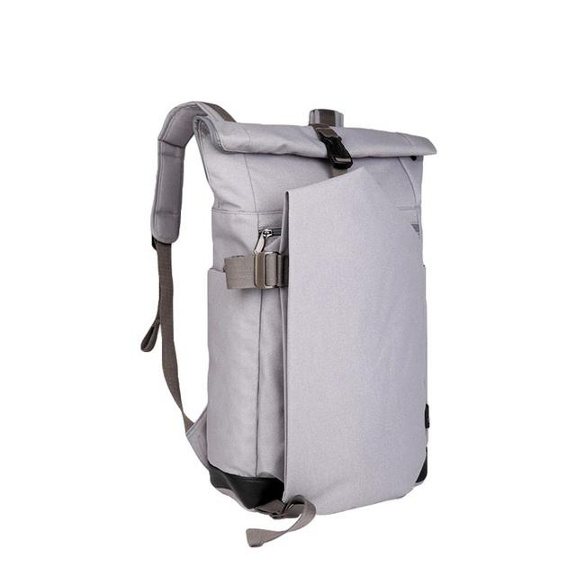 Anti Theft Men Women Durable Smart Daypack Water Repellant Roll Up Laptop Backpack