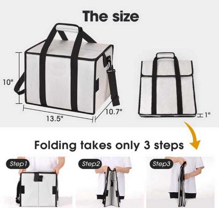 Wholesale Insulated Picnic Insulated Cooler Bag Men Women Kids School Cooler Lunch Bag High Quality Delivery Food Bag