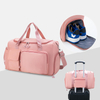 Custom Men Women Gym Bag Travel Duffel Bag Sport Bags With Waterproof PVC Wet Compartment