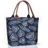 Custom Sublimation Floral Lunch Box Picnic Fitness Work School Thermal Bag Flower Print Insulated Tote Bag Cooler