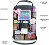 Car Seat Organizer Backseat Car Boot Organizer with Touchable Tablet Holder for Kids
