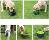 Collapsible Folding Portable Waterproof Dog Feed Bag Food Water Container Bowl Dog Bowl Travel