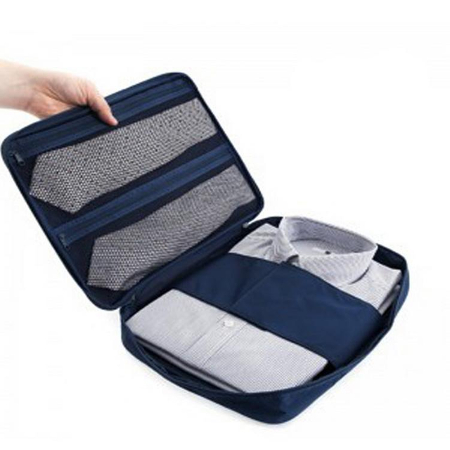 Men T-shirt Packing Cubes Travel Luggage Organizer Bags Storage Bags