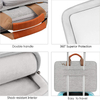 custom eco recycled rpet laptop sleeve bags with portable handle waterproof business computer laptop briefcase bag