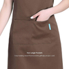 Adults Polyester Kitchen Cooking Apron with Adjustable Neck Belt and 2 Pockets Restaurant BBQ for Men and Women