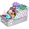 High Quality Car Trunk Organizer Foldable Collapsible Car Back Seat Organizer Cargo Organizer Box with Movable Dividers