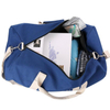 High Quality Durable Unisex Barrel Cylinder Sport Gym Canvas Duffel Bag Travel Womens Duffle Bag Weekend