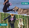 Multi-functional Pockets Fanny Pack Dog Poop Dispenser Pet Treat Organizer Travel Dog Walking Waist Bag