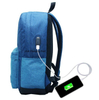 Lightweight Travel Smart Daypack Student Back Pack RPET Teenage Girl School Bags USB Bag Backpack