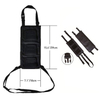 Car Backseat Fishing Rod Bracket Adjustable Polyester Strap Fishing Pole Holder Storage Carry Bag