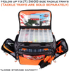 Hot sale Fishing Tackle Backpack Shoulder Bag Large Waterproof Tackle Bag Storage Custom Fishing Bag