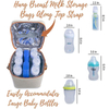 Breastmilk Storage Cooler Bag For 6 Bottles Leak-proof Caddy Insulated Bag Cooler Shoulder Bag For Breast Milk