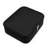 Custom Lady Beauty Waterproof Adjustable Dividers Travel Black Cosmetic Case Make Up Brushes Organizer Makeup Big Size Bag