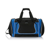 40L Big Black Nylon Custom Logo Men Travel Sports Gym Weekender Duffle Bag With Shoe Compartment