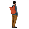 Leisure Laptops Backpack BSCI Factory Custom Waterproof Rpet Fabric Camping Hiking Travel Roll Top Laptop Backpack