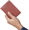 Multifunctional large capacity men pu leather travel card wallet with passport for woman travel