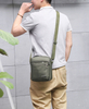 Custom Wholesale Polyester Square Sling Bags Phone Crossbody Shoulder Small Mini Messenger Bag Men