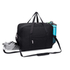 Outdoor Portable Travel Spend The Night Overnight Weekender Luggage Duffle Bags Gym Bag With Bottle Holder