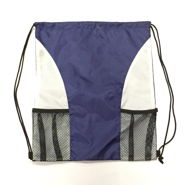 Hot Promotional Custom Logo Polyester Bag Eco Friendly Waterproof Drawstring Bag