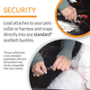 Waterproof Anti-Scratch Pet Dog Car Seat Non Slip Dog Car Seat Cover Dog Travel Mat For Car
