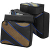 6pcs set fashionable travel compression packing cubes organizer storage portable luggage packing cube set