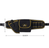 Durable Tool Belt Carpenter Pocket Tool Pouch Waist Belt Utility Bag Waist Work Pouch for Electricians Technician