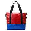 Waterproof Mixed Color Travelling Fitness Sport Gym Duffle Bag Dry Wet Separation Weekend Bag Soft Travelling Duffle Bag