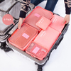 Multi-functional Clothing Sorting Bag Set Travel Luggage Packing Cube Clothes Organizer Pouch Zipper Bag